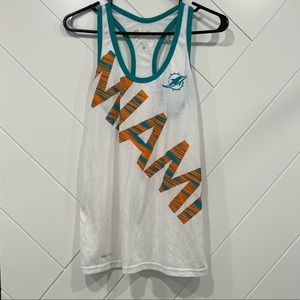 Miami Dolphins Nike womens tanks